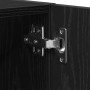 Armario de pared Negro Roble 60x30x70 cm de madera von , Schließfächer und Lagerschränke - Ref: Foro24-862798, Preis: 68,51 €...