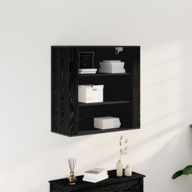 Armario de Pared Negro Roble 80x33x80 cm Madera Elaborada von , Schränke und Lagerung - Ref: Foro24-862803, Preis: 69,93 €, R...