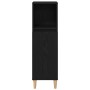 Armario de baño  Negro Roble 30x30x100 cm Madera elaborada | Foro24.es | Tu tienda online para hogar, jardín y más Foro24.es