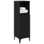Armario de baño Negro Roble 30x30x100 cm Madera elaborada de , Tocadores de baño - Ref: Foro24-862808, Precio: 56,35 €, Descu...