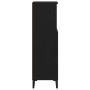 Armario de baño Negro Roble 30x30x100 cm Madera elaborada de , Tocadores de baño - Ref: Foro24-862808, Precio: 56,35 €, Descu...