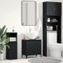 Mueble de lavabo Negro Roble 58x33x60 cm Madera elaborada de , Tocadores de baño - Ref: Foro24-862810, Precio: 56,08 €, Descu...