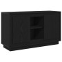 Aparador Negro Roble 102x35x60 cm Madera elaborada de , Aparadores - Ref: Foro24-862815, Precio: 105,46 €, Descuento: %