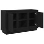 Aparador Negro Roble 102x35x60 cm Madera elaborada de , Aparadores - Ref: Foro24-862815, Precio: 105,46 €, Descuento: %