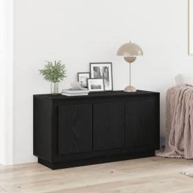 Aparador Negro de Roble 102x35x55 cm Madera Compuesta von , Sideboards - Ref: Foro24-862816, Preis: 100,61 €, Rabatt: %