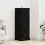 Altillo Negro Roble 36x35,5x103,5 cm Madera Elaborada de , Aparadores - Ref: Foro24-862819, Precio: 69,45 €, Descuento: %