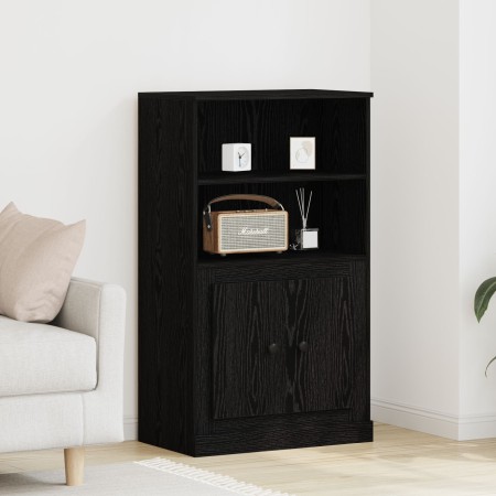 Mueble Alto Roble Negro 60x35.5x103.5 cm Madera Resistente de , Aparadores - Ref: Foro24-862820, Precio: 86,04 €, Descuento: %