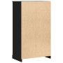 Mueble Alto Roble Negro 60x35.5x103.5 cm Madera Resistente de , Aparadores - Ref: Foro24-862820, Precio: 86,04 €, Descuento: %