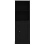 Gabinete Alto de Roble Negro 36x35.5x103.5 cm Madera MDF de , Aparadores - Ref: Foro24-862821, Precio: 65,30 €, Descuento: %