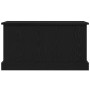 Caja de Almacenamiento Negro de Roble 70x40x38 cm de Madera Ingenierizada by , Storage trunks - Ref: Foro24-862826, Price: 67...