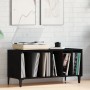 Armario para discos Roble Negro - 100x38x48 cm Hecho de madera by , Closets and storage - Ref: Foro24-862869, Price: 89,48 €,...