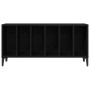 Armario para discos Roble Negro - 100x38x48 cm Hecho de madera by , Closets and storage - Ref: Foro24-862869, Price: 89,48 €,...