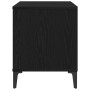 Armario para discos Roble Negro - 100x38x48 cm Hecho de madera by , Closets and storage - Ref: Foro24-862869, Price: 89,48 €,...