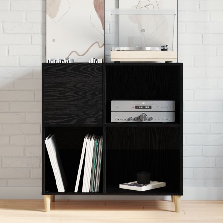 Gabinete de Registros Negro Roble 84,5x38x89 cm Madera Elaborada von , Schränke und Lagerung - Ref: Foro24-862870, Preis: 92,...