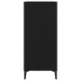 Armario de discos  Negro Roble 84,5x38x89 cm Madera elaborada | Foro24.es | Tu tienda online para hogar, jardín y más Foro24.es