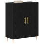 Aparador Negro Roble 69,5x34x90 cm Madera Ingenierizada de , Aparadores - Ref: Foro24-862872, Precio: 94,27 €, Descuento: %