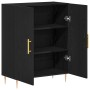 Aparador Negro Roble 69,5x34x90 cm Madera Ingenierizada de , Aparadores - Ref: Foro24-862872, Precio: 94,27 €, Descuento: %