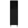 Cabinet de Baño Negro Roble 30x30x100 cm Madera Ingenierizada von , Badezimmermöbel - Ref: Foro24-862884, Preis: 60,02 €, Rab...