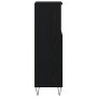 Armario de baño  Negro Roble 30x30x100 cm Madera elaborada | Foro24.es | Tu tienda online para hogar, jardín y más Foro24.es