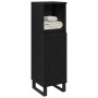 Armario de Baño Negro Roble 30x30x100 cm Madera Elaborada by , bathroom vanities - Ref: Foro24-862886, Price: 61,20 €, Discou...