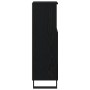 Armario de Baño Negro Roble 30x30x100 cm Madera Elaborada by , bathroom vanities - Ref: Foro24-862886, Price: 61,20 €, Discou...