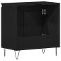 Gabinete de lavabo para baño  Negro Roble 58x33x60 cm Madera elaborada | Foro24.es | Tu tienda online para hogar, jardín y más Foro24.es