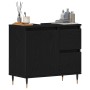 Cabinet de lavabo Negro Roble 65x33x60 cm Madera elaborada by , bathroom vanities - Ref: Foro24-862890, Price: 78,65 €, Disco...