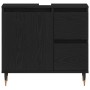 Cabinet de lavabo Negro Roble 65x33x60 cm Madera elaborada by , bathroom vanities - Ref: Foro24-862890, Price: 78,65 €, Disco...