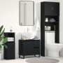 mueble de baño en negro de roble 65x33x60 cm de madera elaborada von , Badezimmermöbel - Ref: Foro24-862892, Preis: 93,85 €, ...