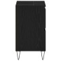 Mueble para lavabo de baño Negro Roble 80x33x60 cm Madera elaborada von , Badezimmermöbel - Ref: Foro24-862894, Preis: 113,90...