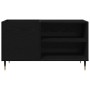 Armario de discos Negro Roble 84,5x38x48 cm Madera elaborada de , Almacenamiento para CD y DVD - Ref: Foro24-862896, Precio: ...