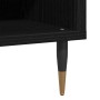 Armario de discos Negro Roble 84,5x38x48 cm Madera elaborada de , Almacenamiento para CD y DVD - Ref: Foro24-862896, Precio: ...