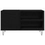 Gabinete para discos Negro Roble 84,5x38x48 cm Madera elaborada de , Almacenamiento para CD y DVD - Ref: Foro24-862897, Preci...