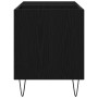 Gabinete para discos Negro Roble 84,5x38x48 cm Madera elaborada de , Almacenamiento para CD y DVD - Ref: Foro24-862897, Preci...
