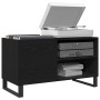 Armario de Registro Negro Roble 84,5x38x48 cm Madera Elaborada de , Almacenamiento para CD y DVD - Ref: Foro24-862898, Precio...