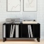 Gabinete para discos Negro Roble 100x38x48 cm Madera ingenierizada von , CD- und DVD-Speicher - Ref: Foro24-862907, Preis: 93...