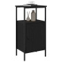 Mesas de Noche 2 pcs Negro Roble 41x31x80 cm Madera de ingeniería de , Mesitas de noche - Ref: Foro24-862918, Precio: 88,79 €...