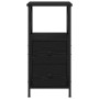 Mesitas de Noche 2 pcs Negro Roble 34x35,5x70 cm Madera Elaborada de , Mesitas de noche - Ref: Foro24-862920, Precio: 117,79 ...