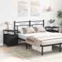 Mesitas de Noche 2 pcs Negro Roble 44x45x60 cm Madera Elaborada de , Mesitas de noche - Ref: Foro24-862922, Precio: 134,99 €,...