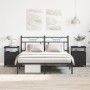 Mesitas de Noche 2 pcs Negro Roble 44x45x60 cm Madera Elaborada de , Mesitas de noche - Ref: Foro24-862922, Precio: 134,99 €,...