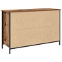 Mueble para TV de roble artesano 101x35x65 cm en madera elaborada y acero von , TV-Möbel - Ref: Foro24-862925, Preis: 91,73 €...