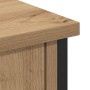 mueble de TV Negro Roble 101x35x65 cm Madera Técnica y Acero de , Muebles TV - Ref: Foro24-862926, Precio: 93,38 €, Descuento: %