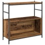 Estantería de Roble Ahumado 80x30x78,5 cm de Madera Ingeniería von , Bücherregale und Regale - Ref: Foro24-862931, Preis: 59,...