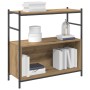 Cabinet de libros Artisian Roble 80x30x78,5 cm Madera Elaborada von , Bücherregale und Regale - Ref: Foro24-862932, Preis: 58...