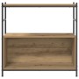 Cabinet de libros Artisian Roble 80x30x78,5 cm Madera Elaborada von , Bücherregale und Regale - Ref: Foro24-862932, Preis: 58...