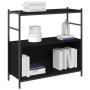 Cabinet de Libros Negro Roble 80x30x78,5 cm Madera Ingenierada von , Bücherregale und Regale - Ref: Foro24-862933, Preis: 62,...