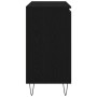 Aparador Negro de Roble 101,5x35x70 cm de Madera Elaborada de , Aparadores - Ref: Foro24-862934, Precio: 118,28 €, Descuento: %