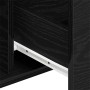 Aparador Negro de Roble 101,5x35x70 cm de Madera Elaborada de , Aparadores - Ref: Foro24-862934, Precio: 118,28 €, Descuento: %
