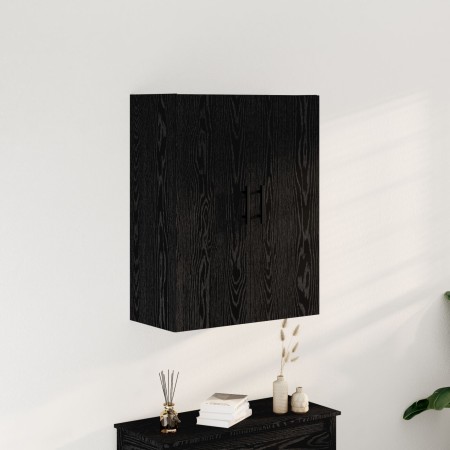 Gabinete Montado en la Pared Negro Roble 69,5x34x90 cm Madera Ingeniería de , Aparadores - Ref: Foro24-862940, Precio: 92,13 ...