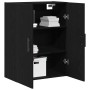 Gabinete Montado en la Pared Negro Roble 69,5x34x90 cm Madera Ingeniería de , Aparadores - Ref: Foro24-862940, Precio: 92,13 ...
